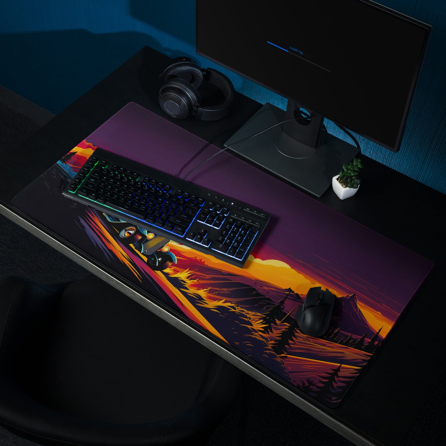 Hot Rodding Gaming Desk Pad