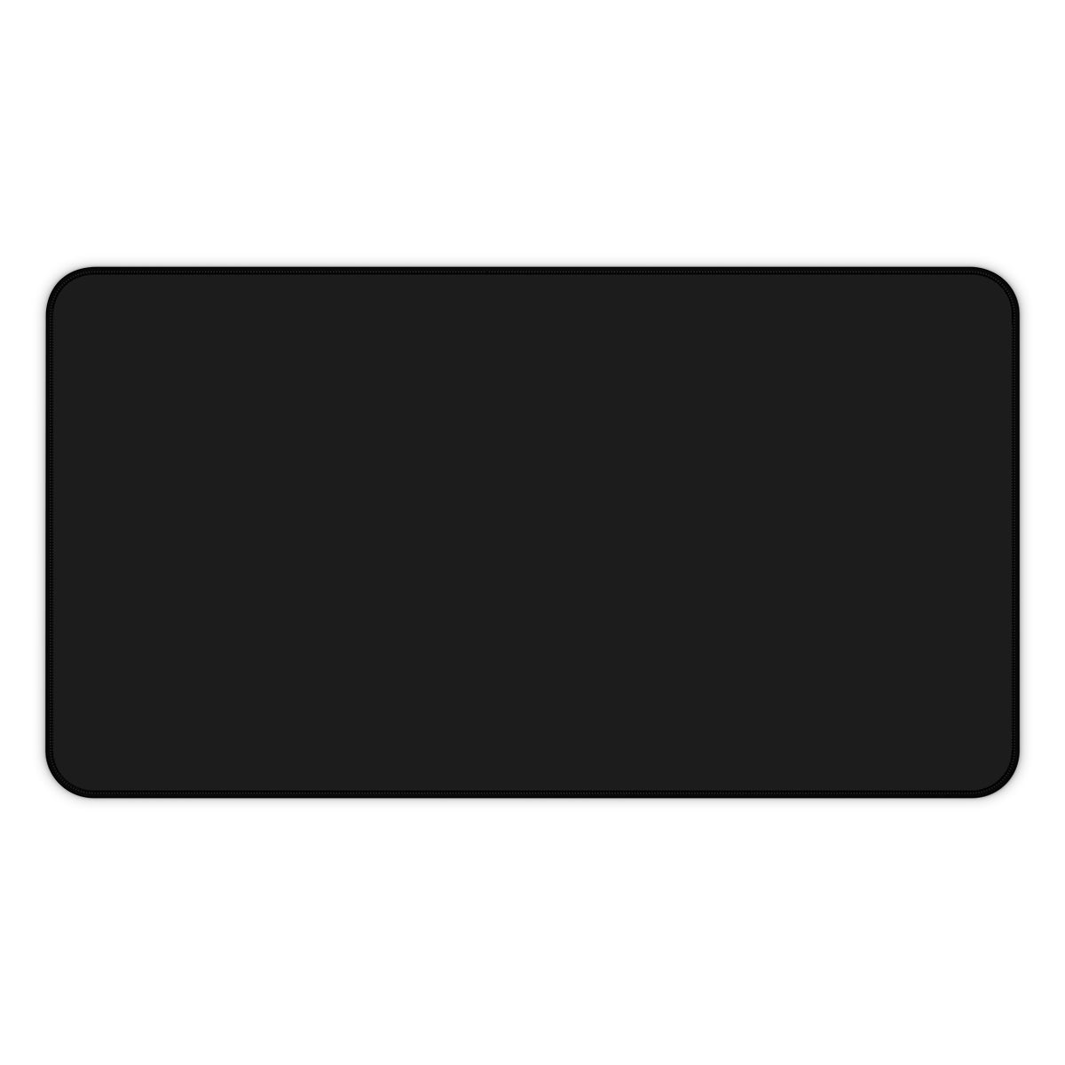 Black Desk Mat - Desk Cookies