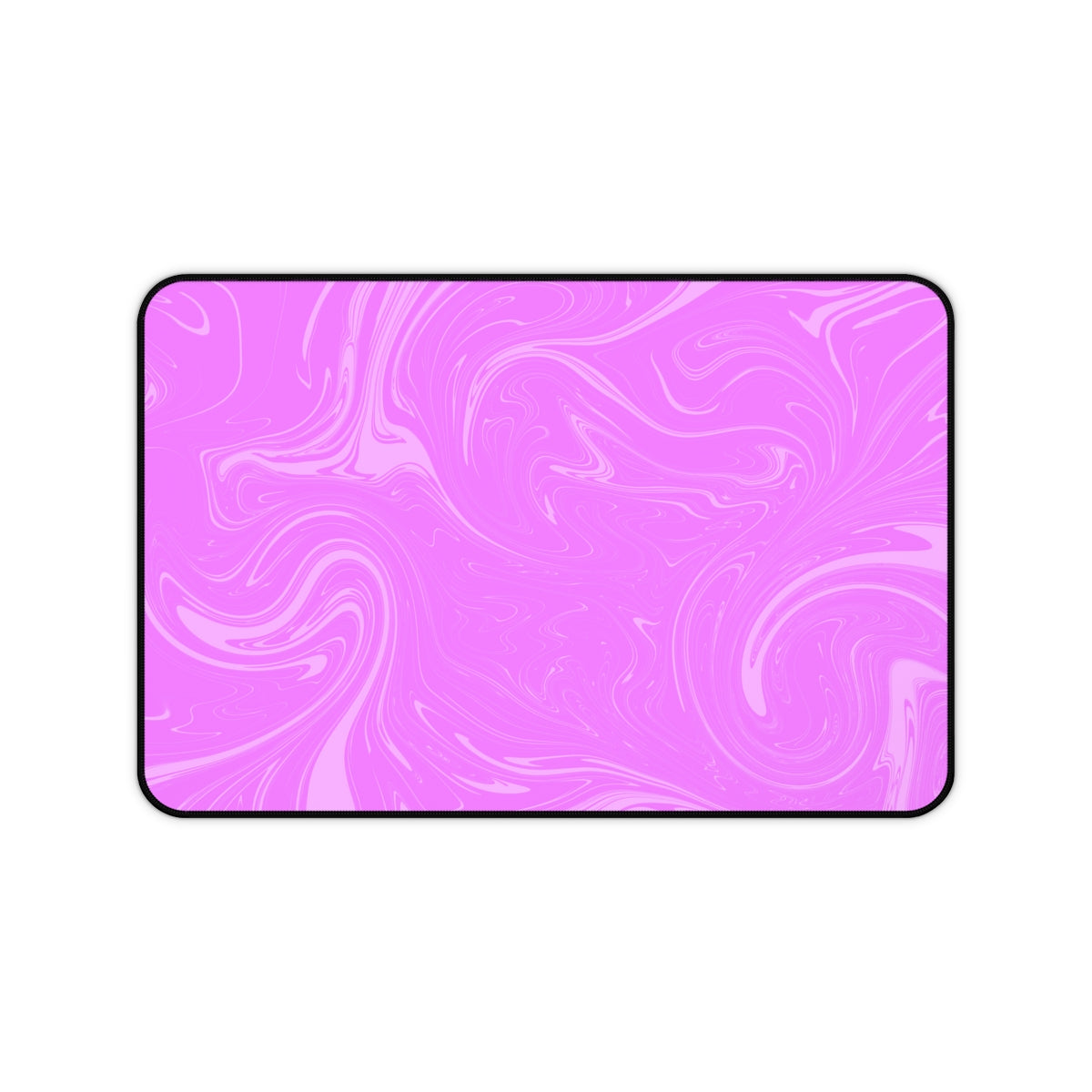 Pink Swirl Desk Mat - Desk Cookies