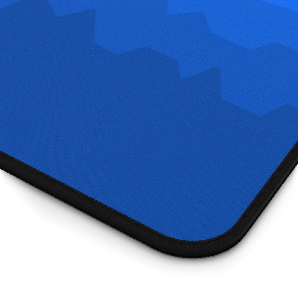Blue Abstract Mountains Desk Mat - Desk Cookies