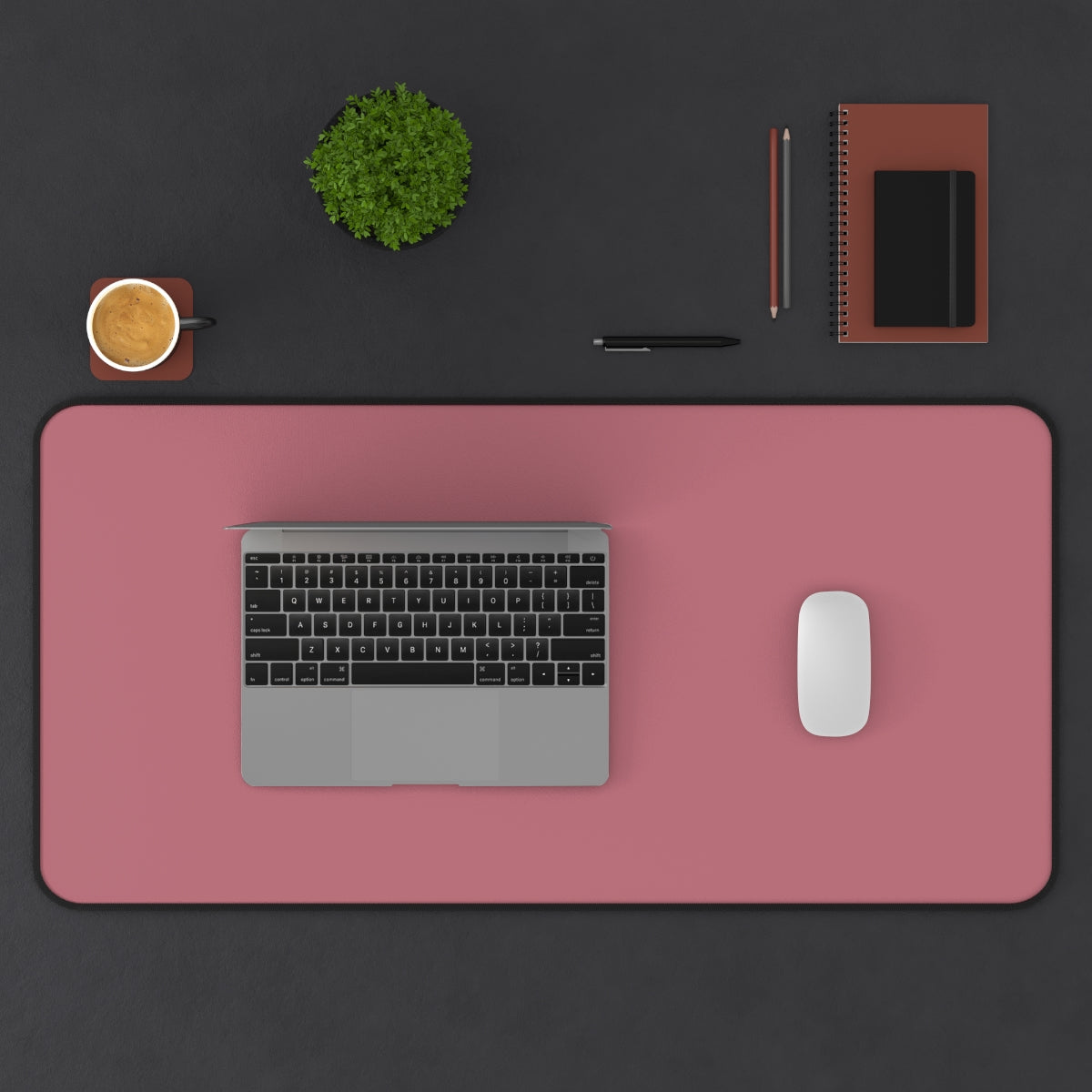 Rose Gold Desk Mat - Desk Cookies