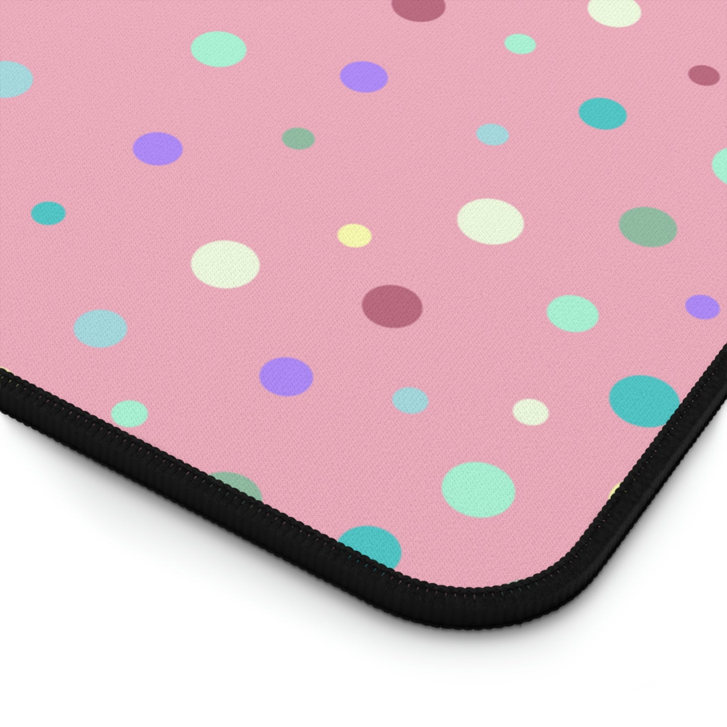 Colorful Dots Desk Mat - Desk Cookies
