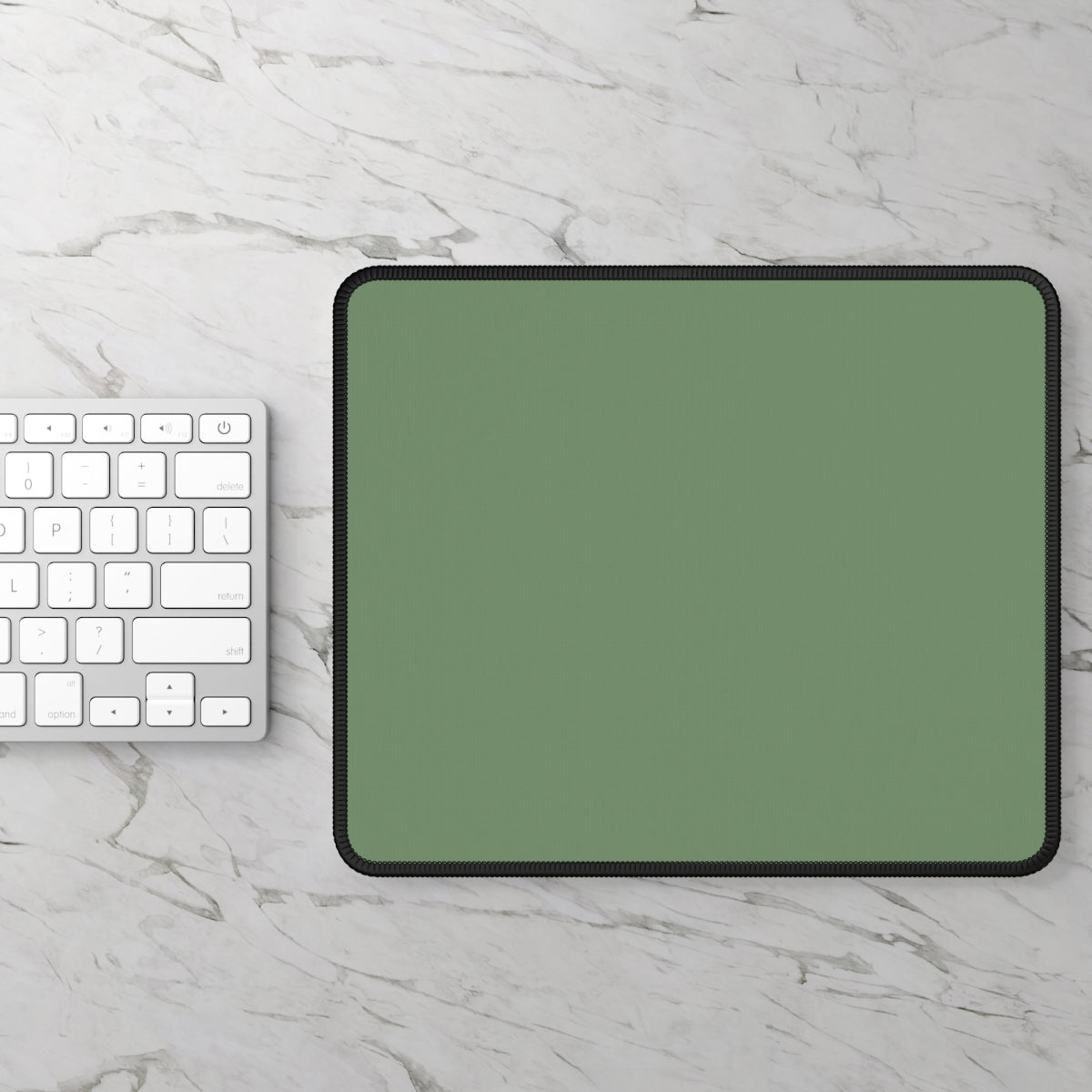 Sage Green Gaming Mouse Pad - Desk Cookies