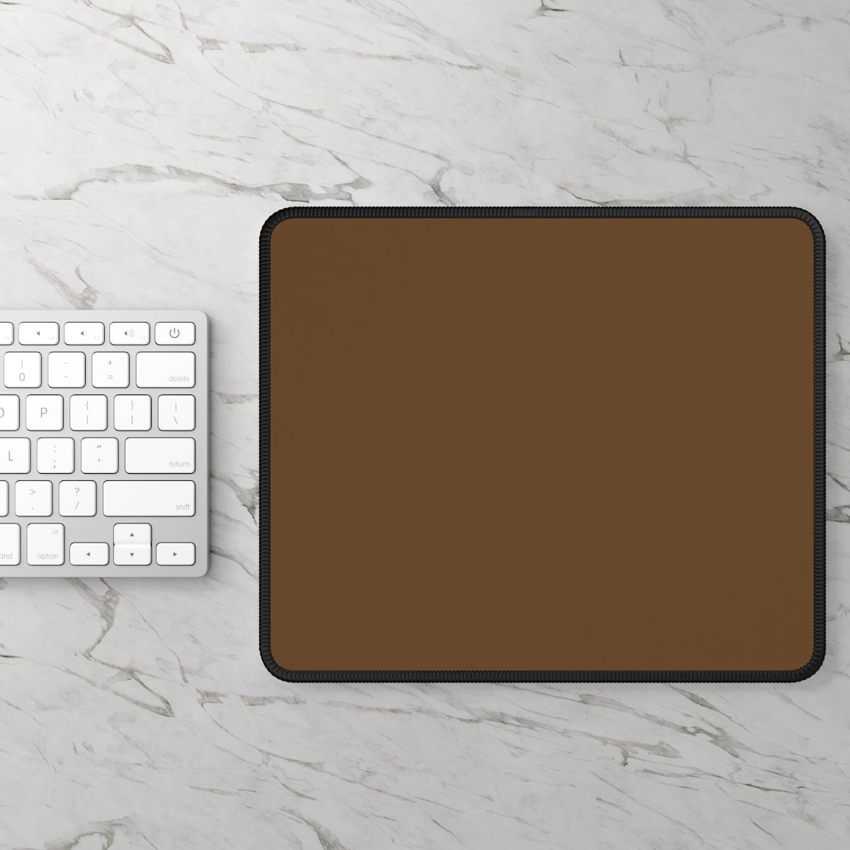 Brown Gaming Mouse Pad - Desk Cookies