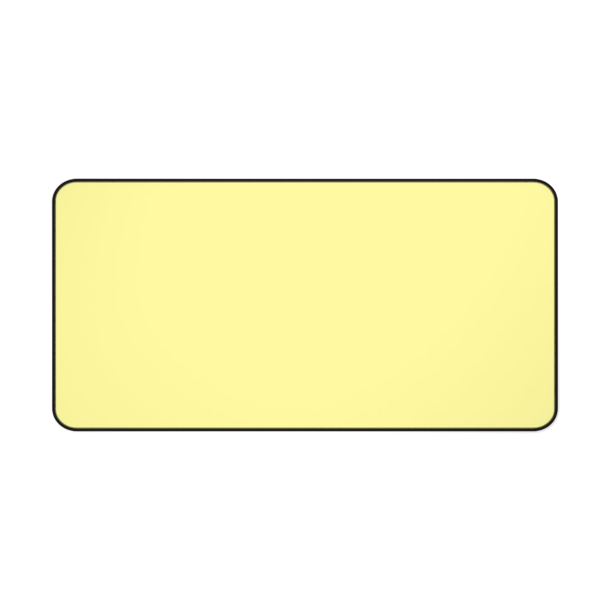 Pastel Yellow Desk Mat - Desk Cookies
