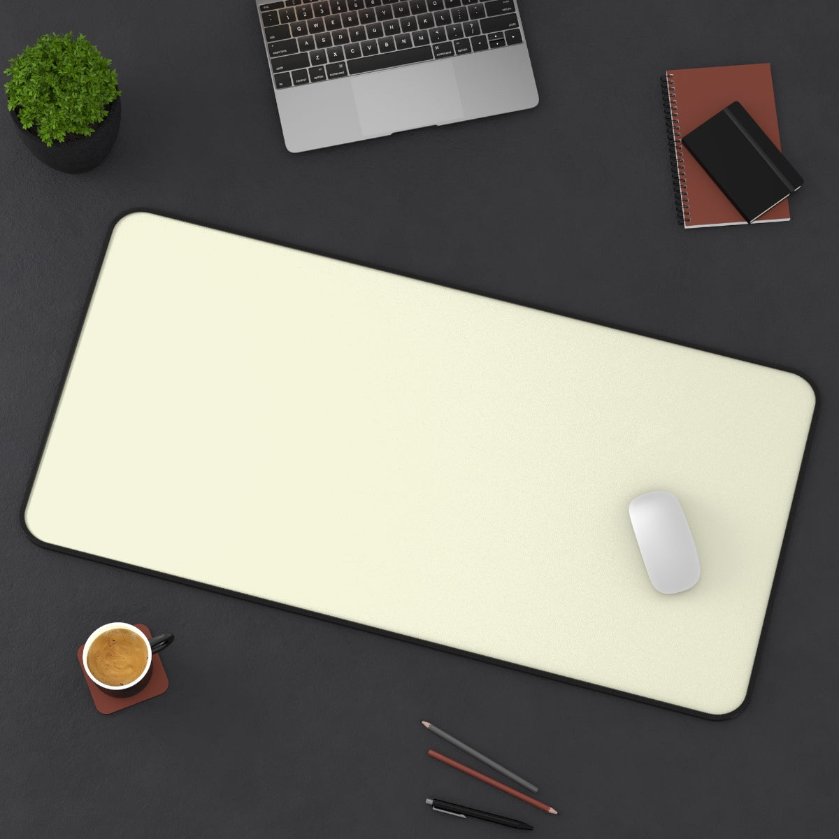Beige Desk Mat - Desk Cookies