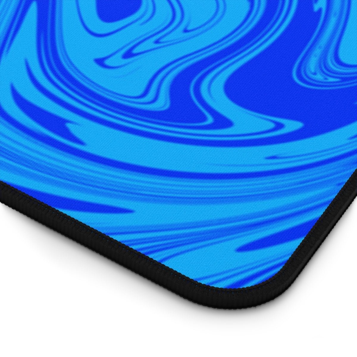 Blue Swirl Desk Mat - Desk Cookies