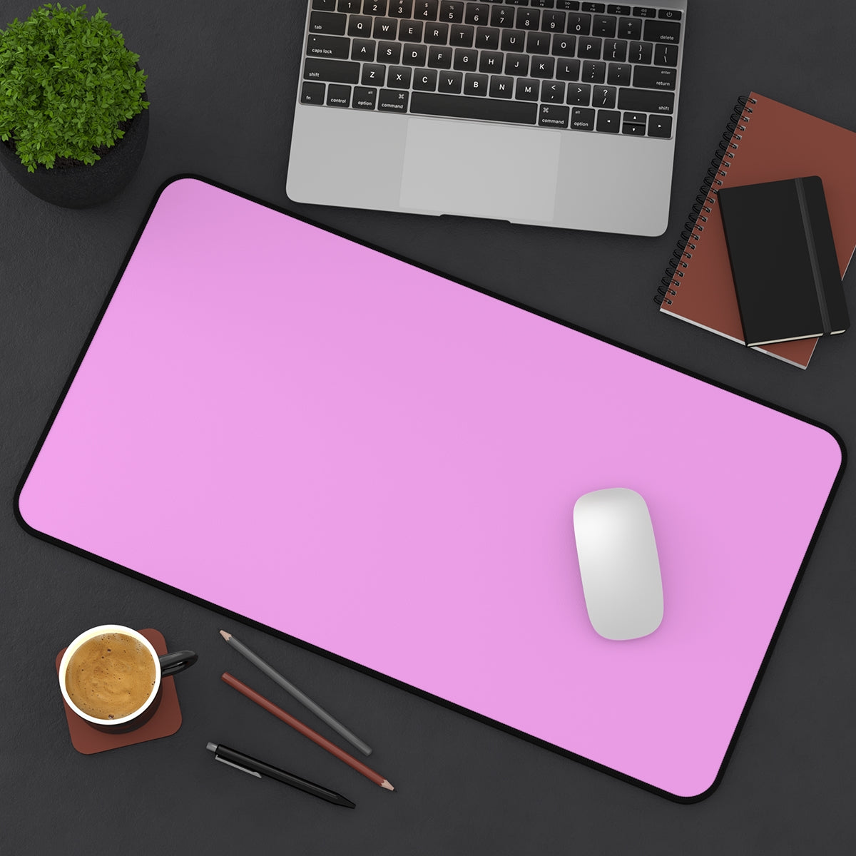 Pink Desk Mat - Desk Cookies