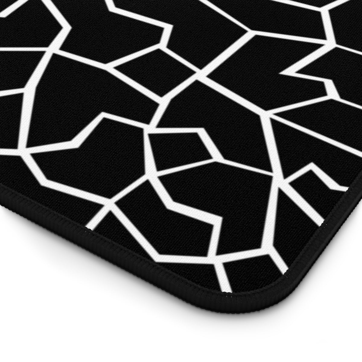 Black & White Giraffe Pattern Desk Mat - Desk Cookies