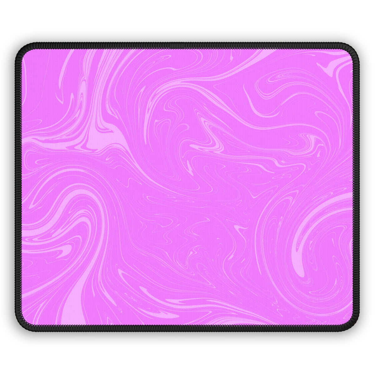 Pink Swirl Gaming Mouse Pad - Desk Cookies