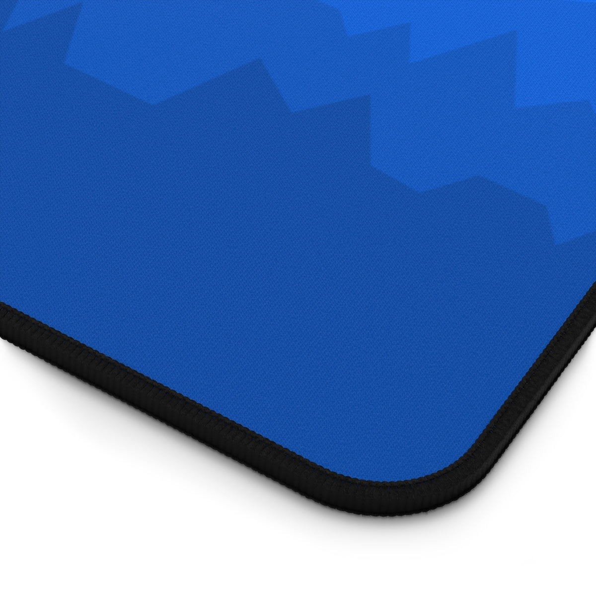 Blue Abstract Mountains Desk Mat - Desk Cookies