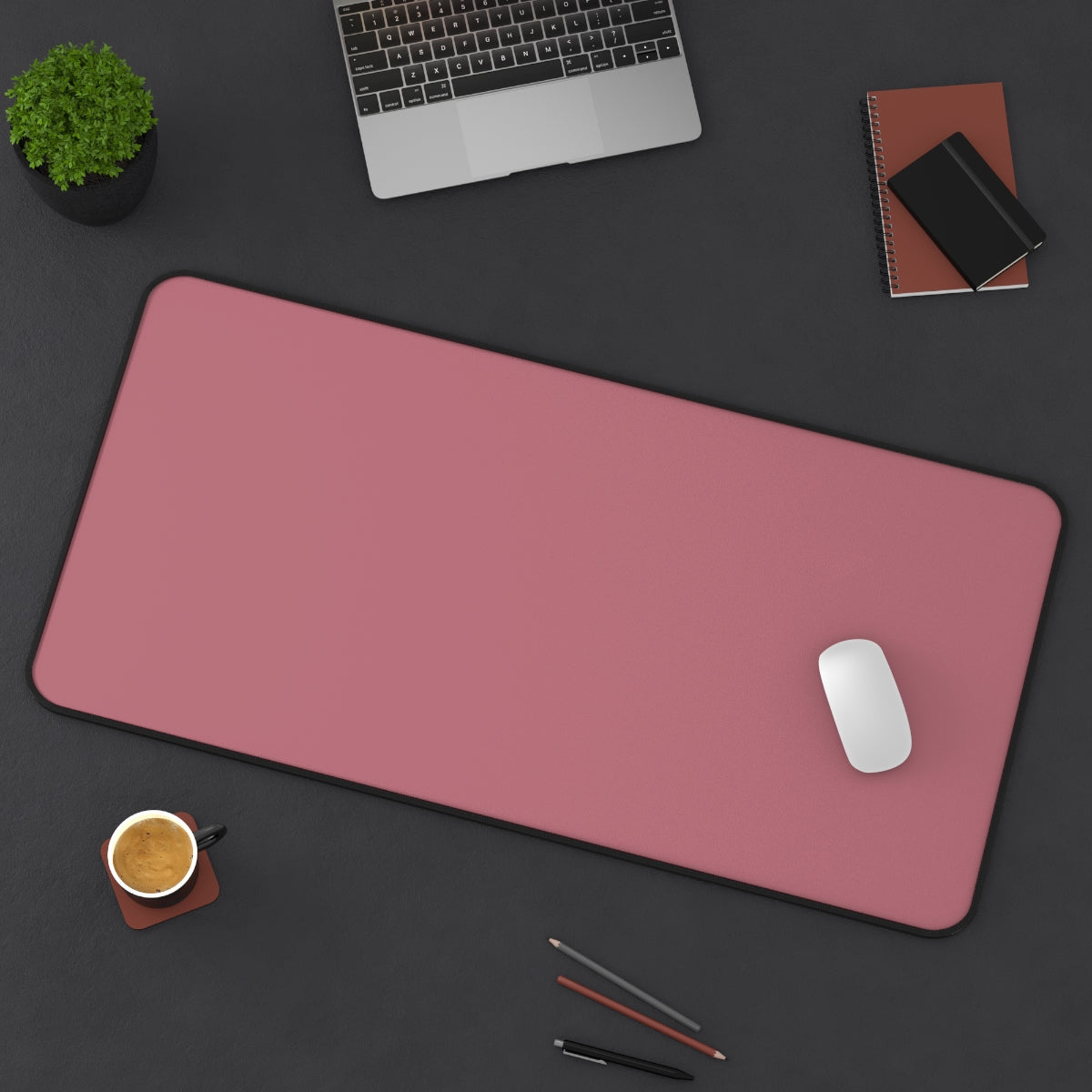 Rose Gold Desk Mat - Desk Cookies