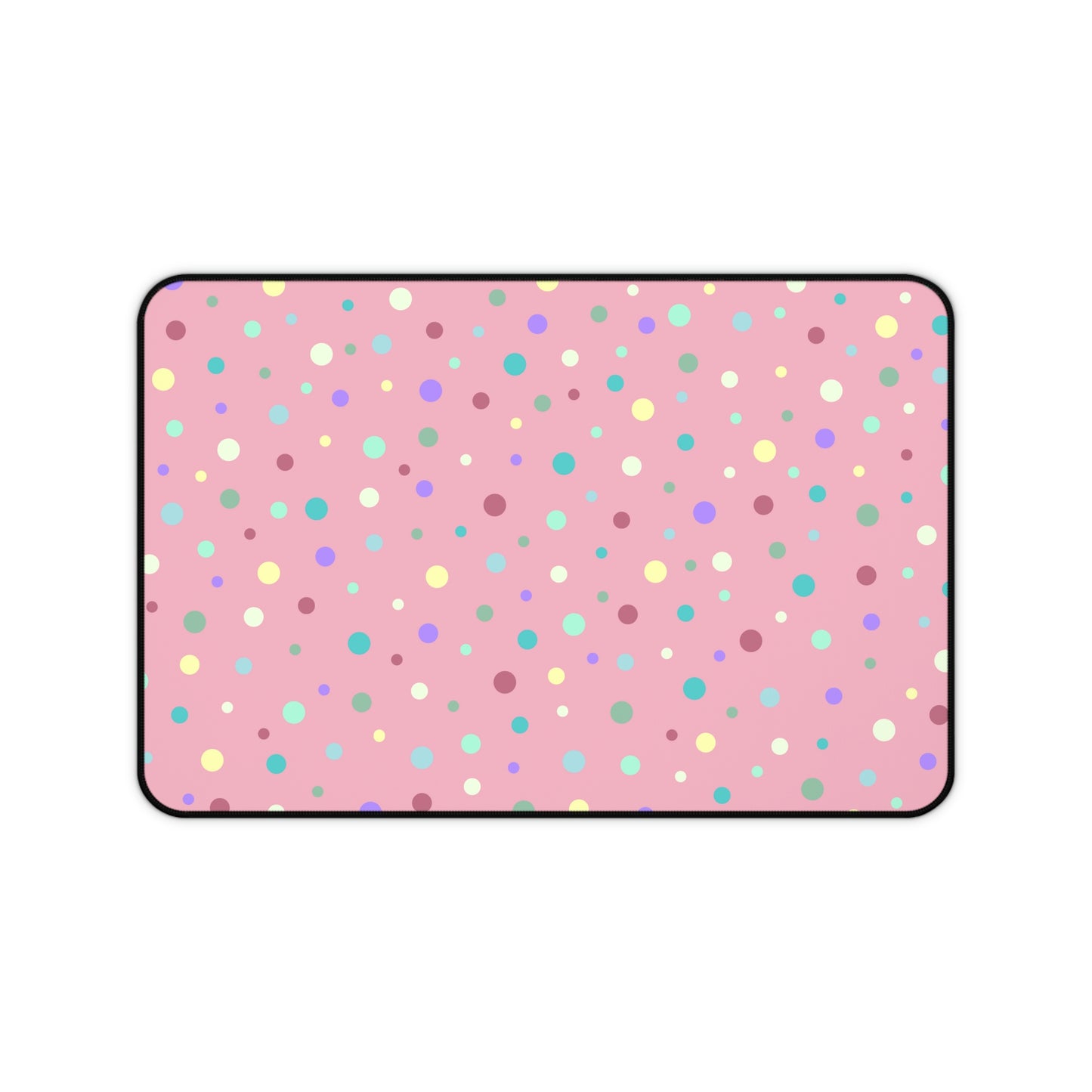 Colorful Dots Desk Mat - Desk Cookies