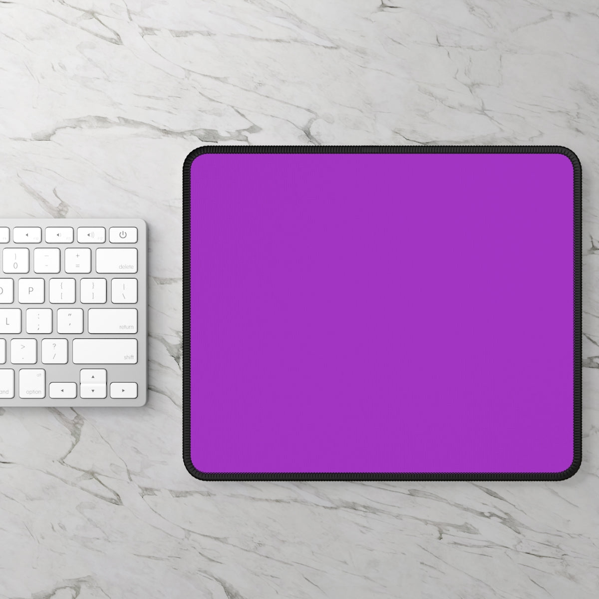 Purple Gaming Mouse Pad - Desk Cookies