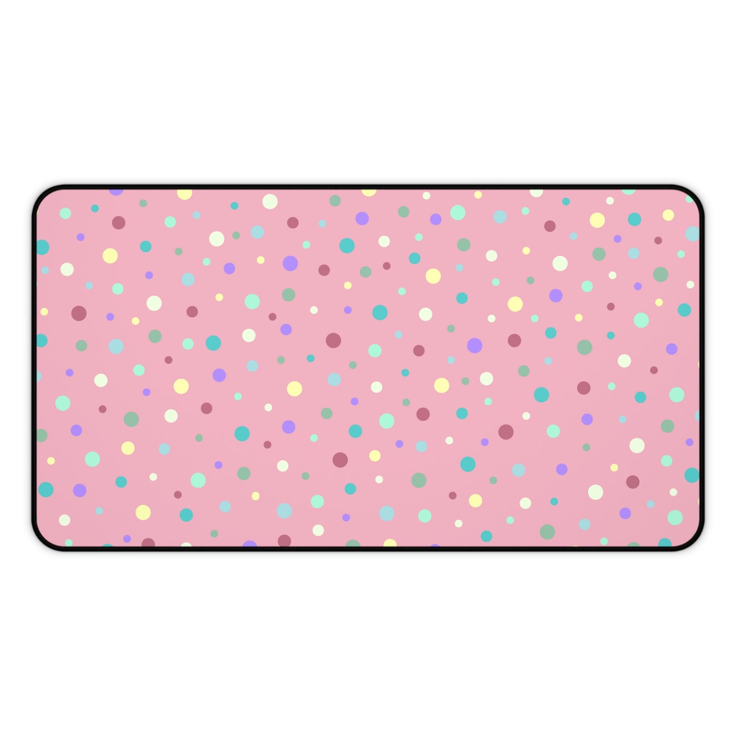 Colorful Dots Desk Mat - Desk Cookies