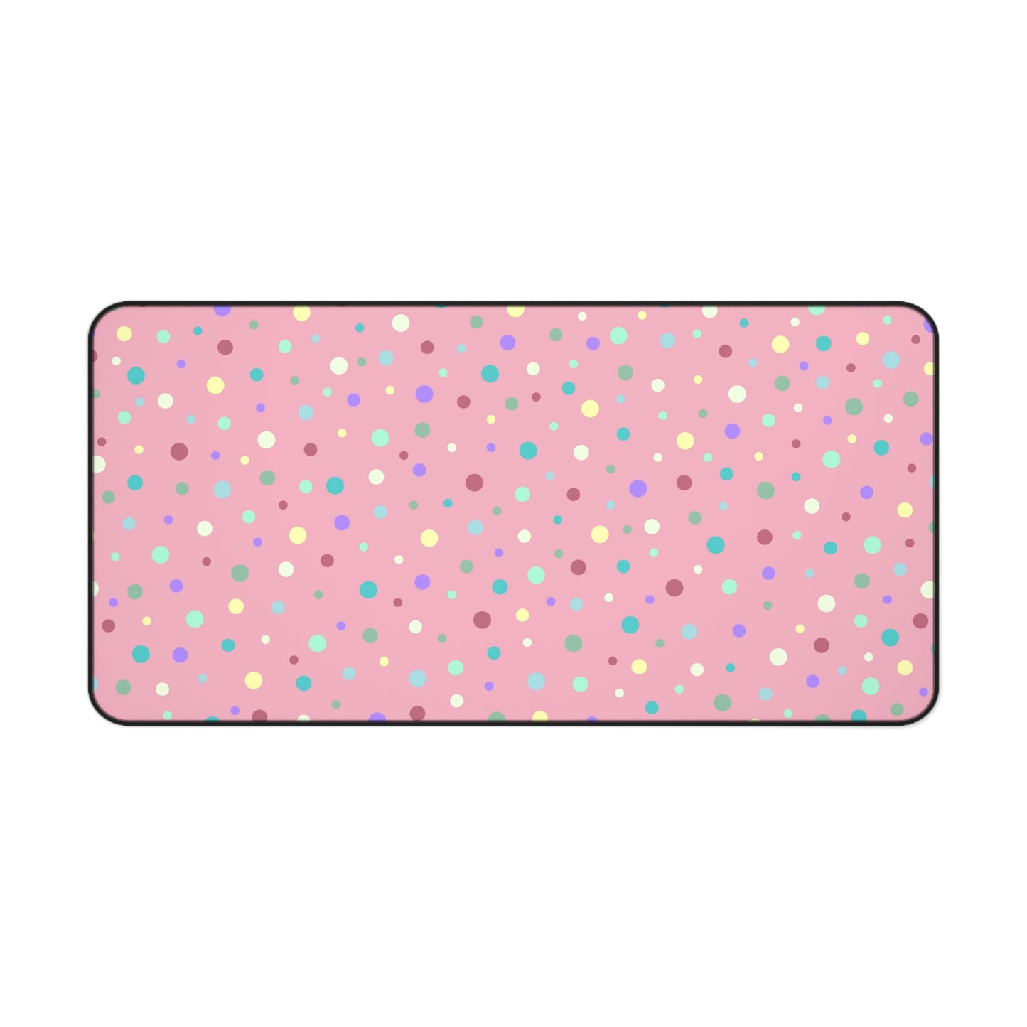 Colorful Dots Desk Mat - Desk Cookies