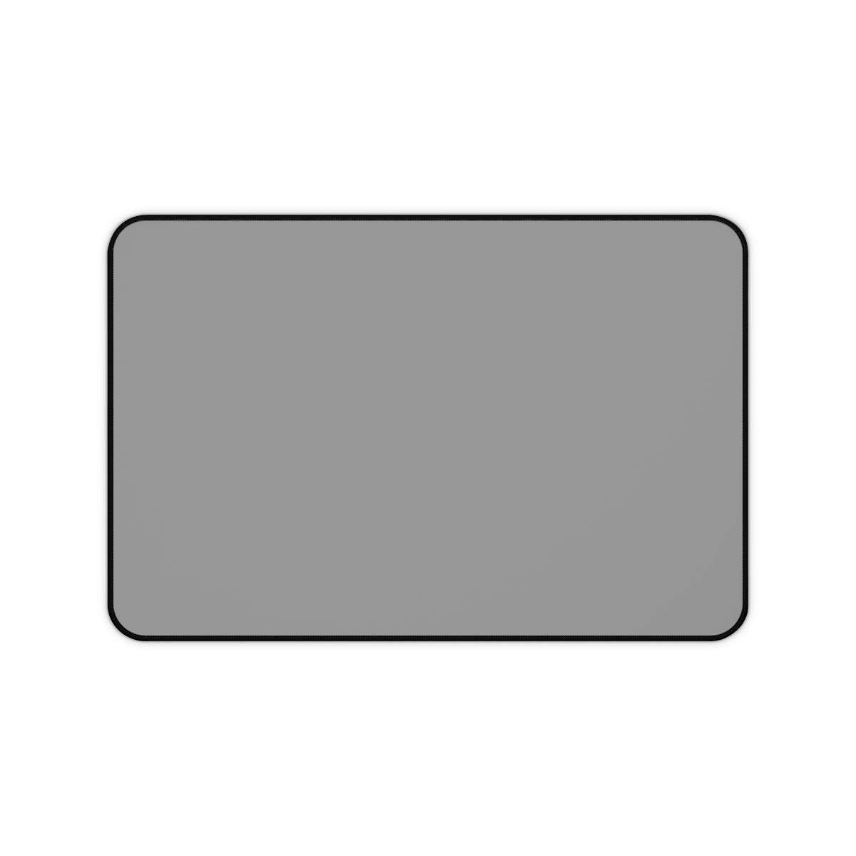 Gray Desk Mat - Desk Cookies