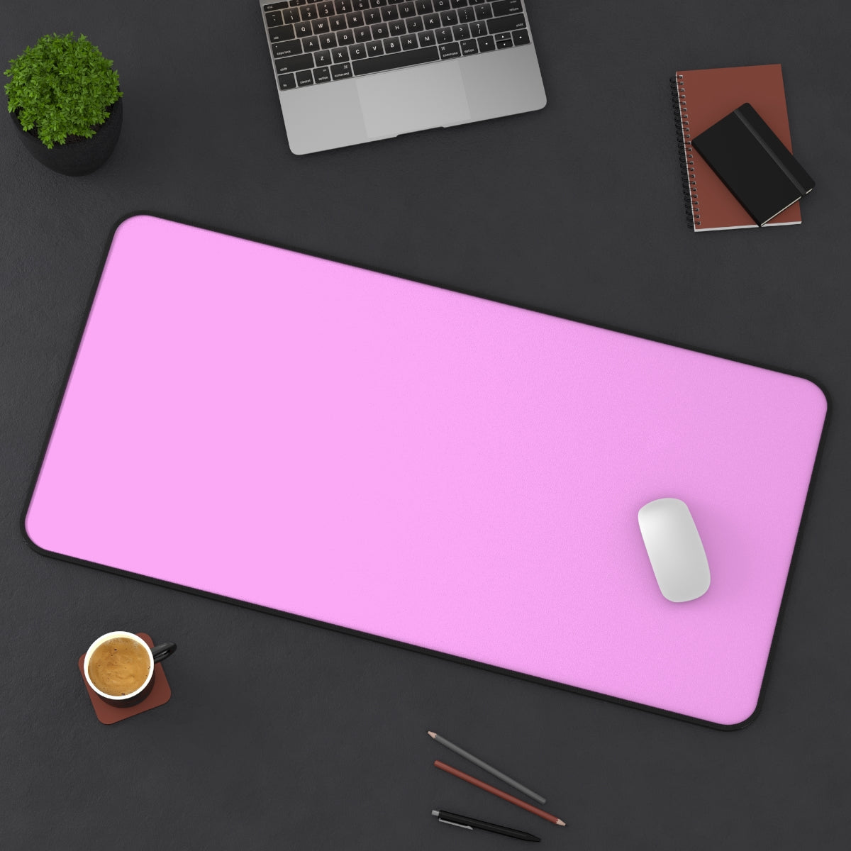 Pink Desk Mat - Desk Cookies