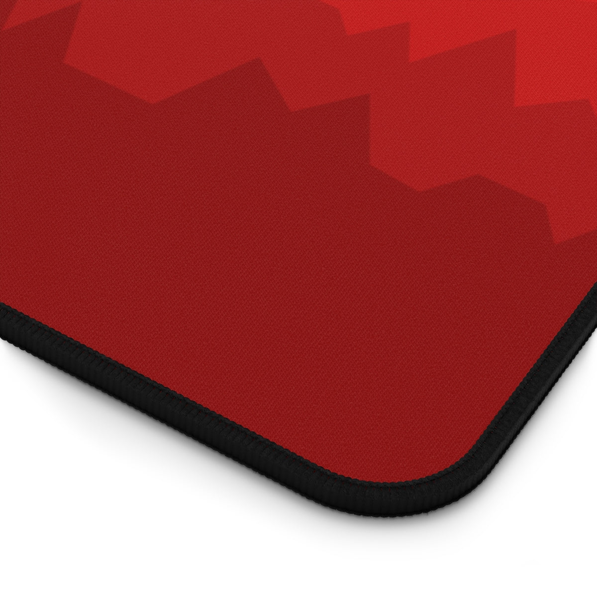 Red Abstract Mountains Desk Mat - Desk Cookies