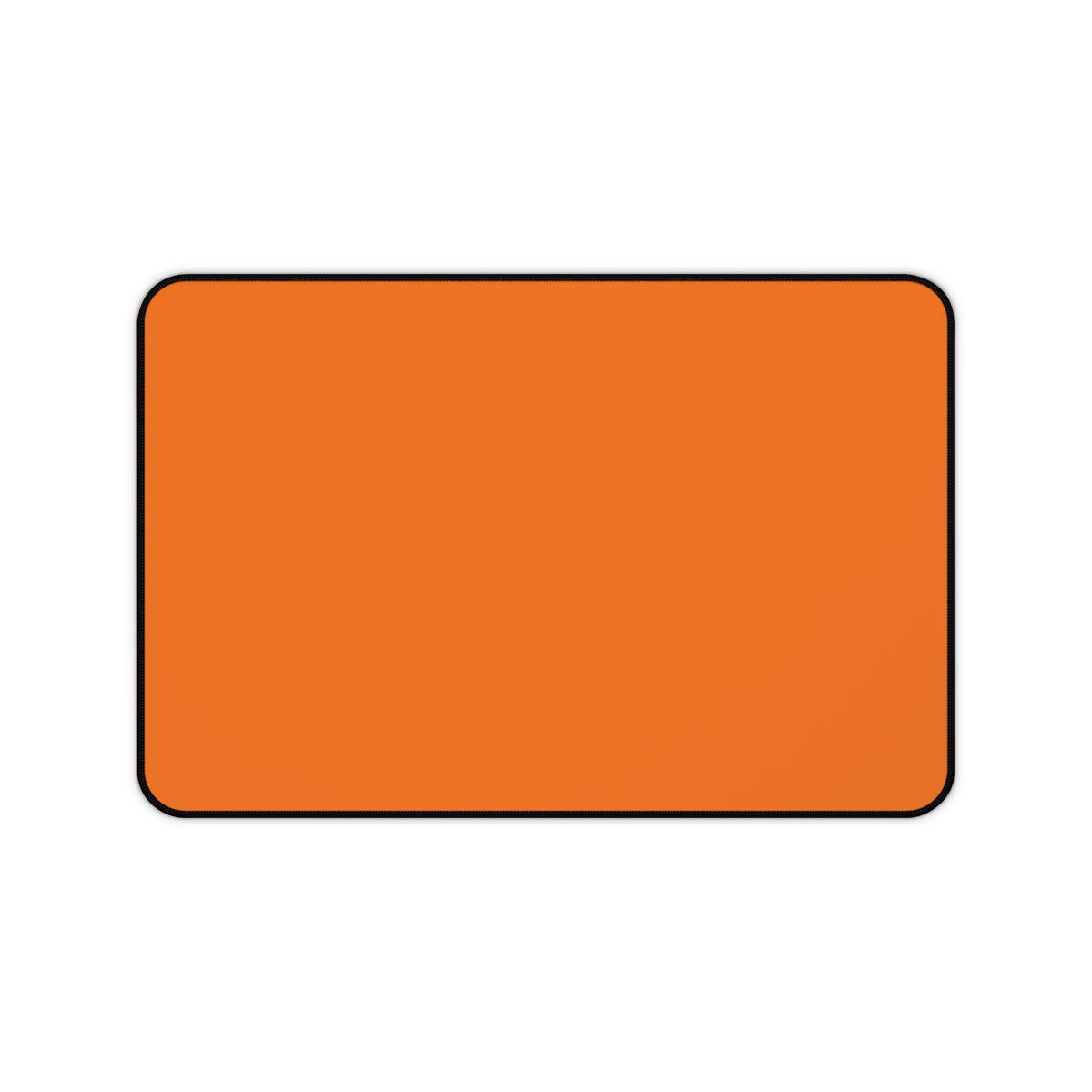 Orange Desk Mat - Desk Cookies