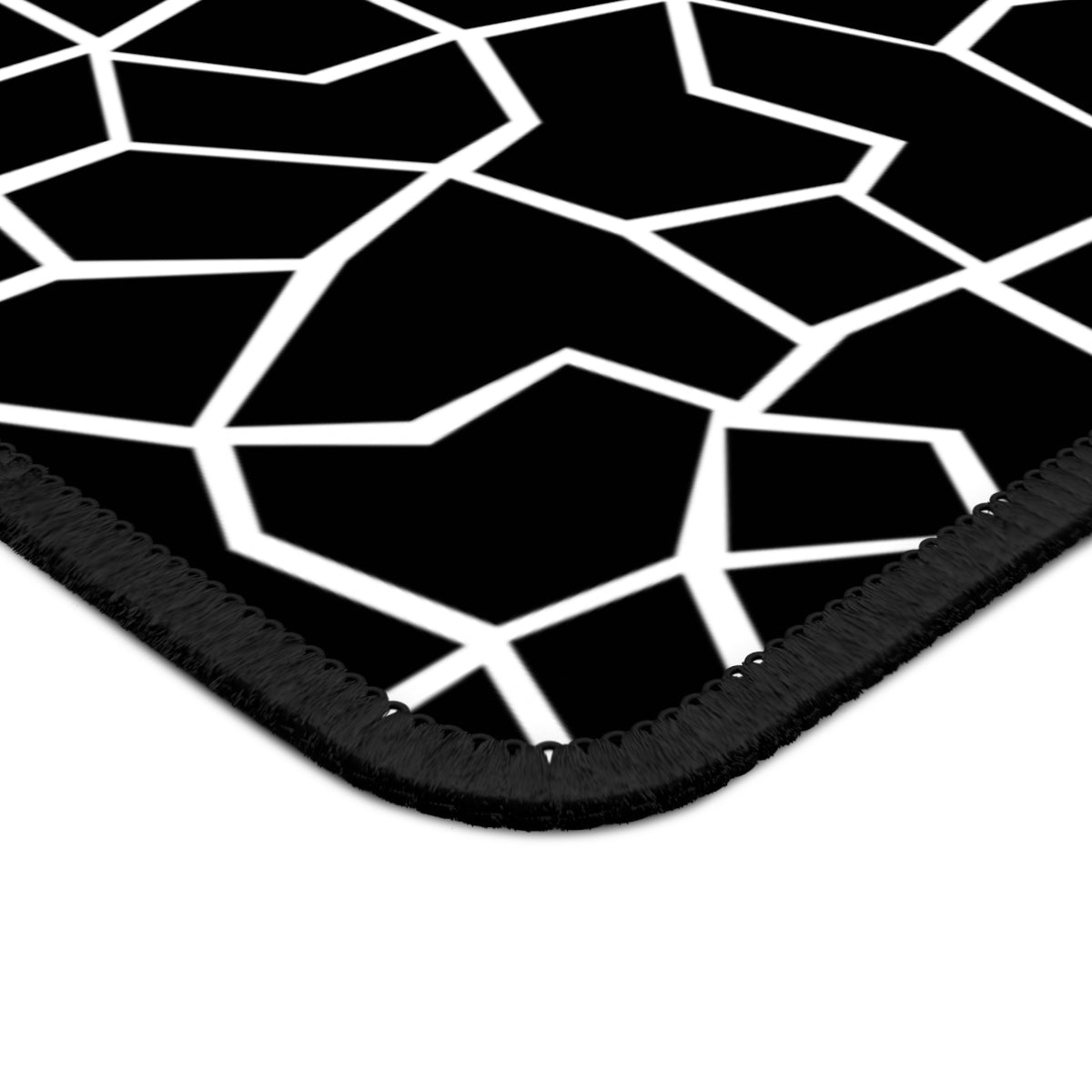 Black & White Giraffe Pattern Gaming Mouse Pad - Desk Cookies