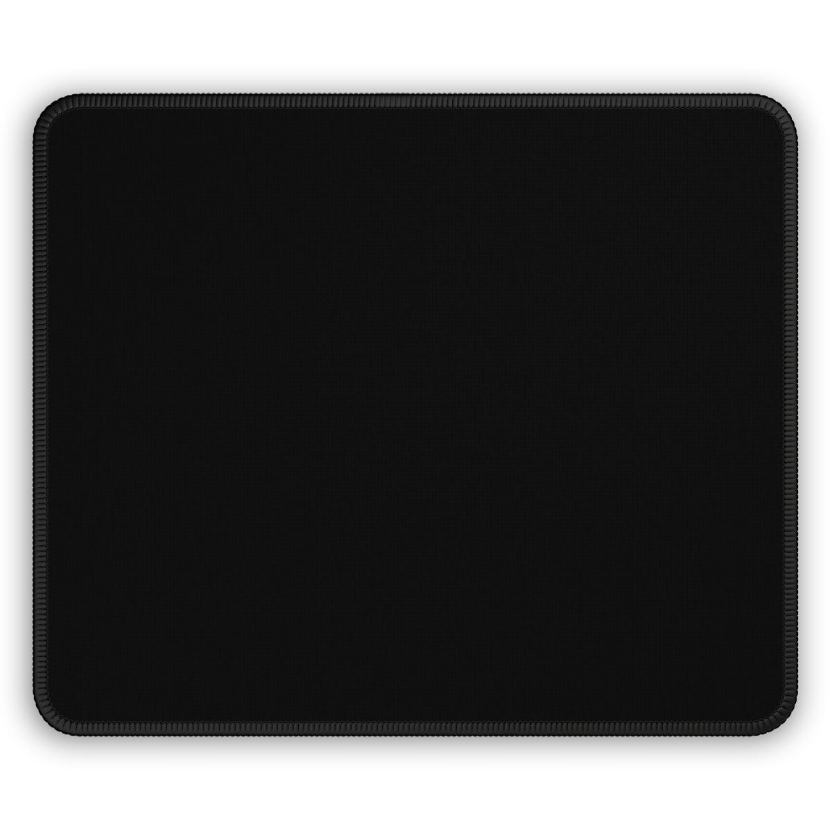 Black Gaming Mouse Pad - Desk Cookies