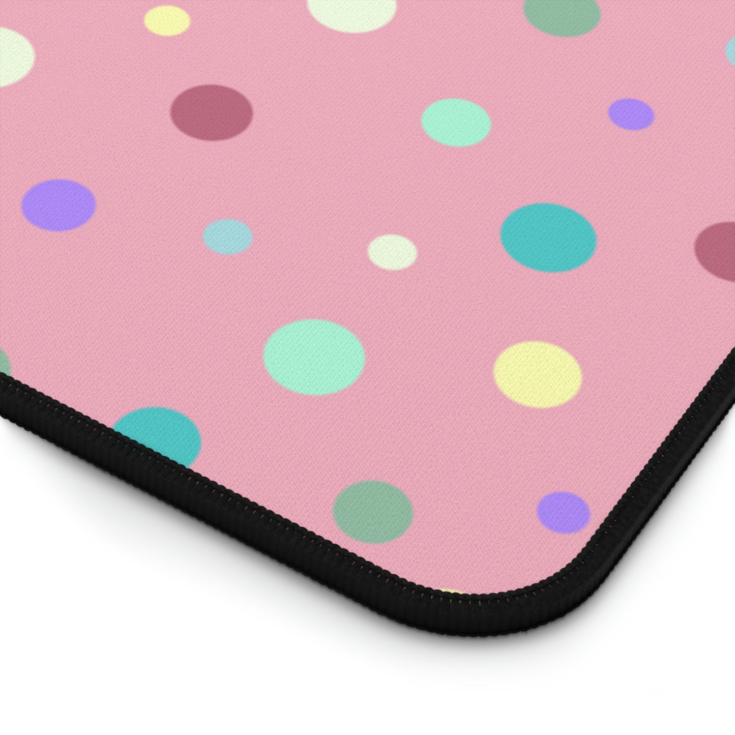 Colorful Dots Desk Mat - Desk Cookies