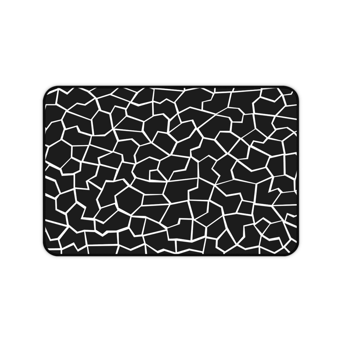 Black & White Giraffe Pattern Desk Mat - Desk Cookies