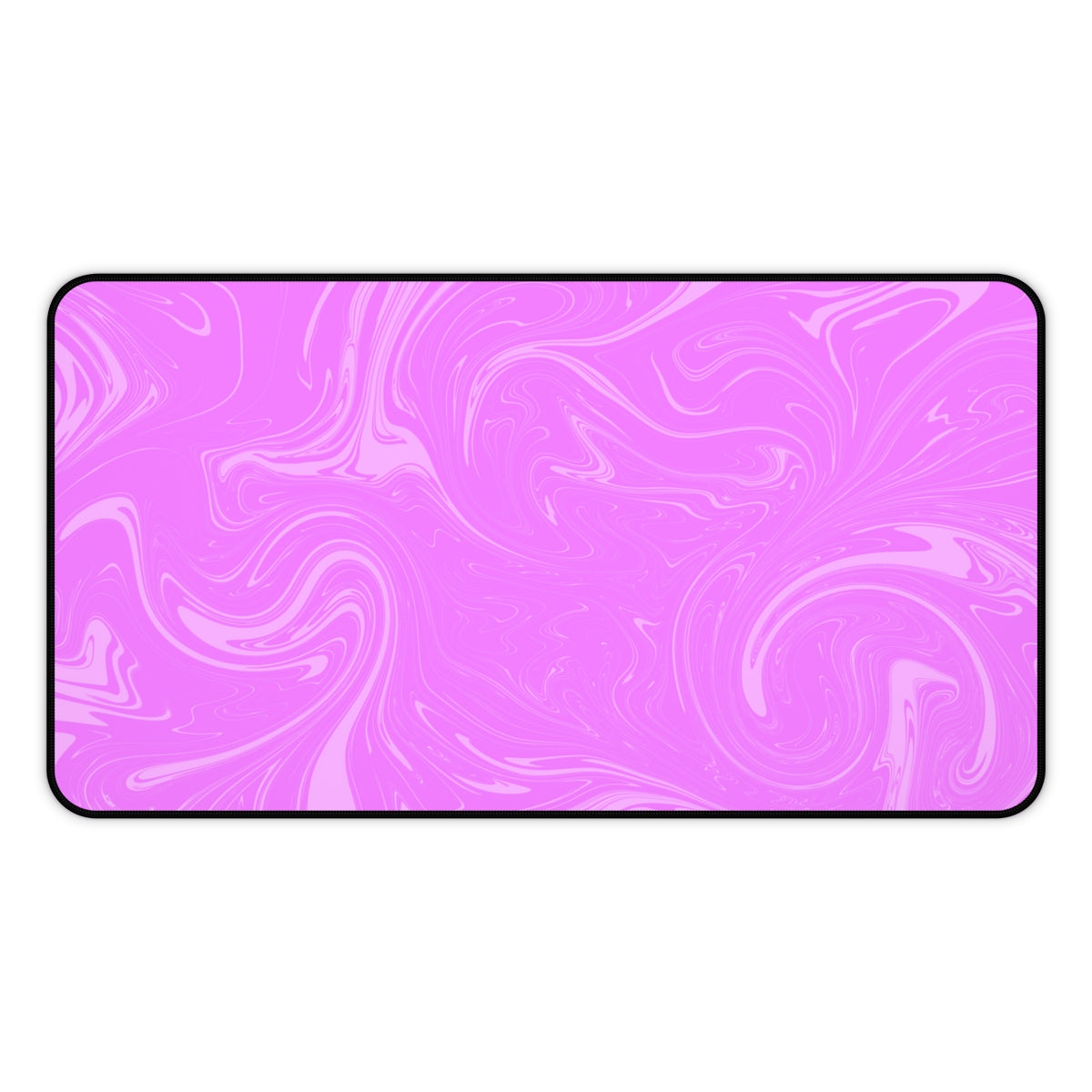 Pink Swirl Desk Mat - Desk Cookies
