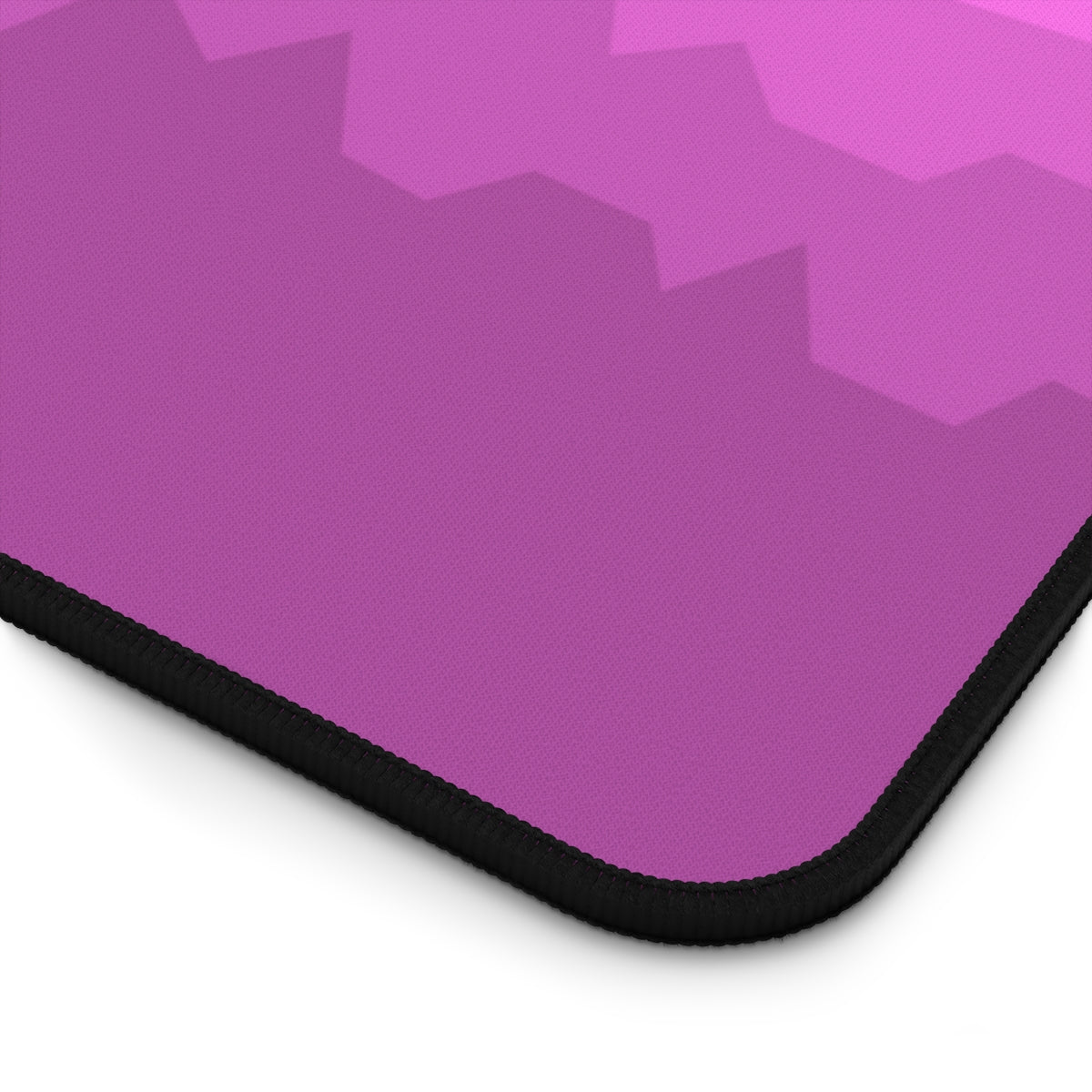 Pink & Blue Abstract Mountains Desk Mat - Desk Cookies
