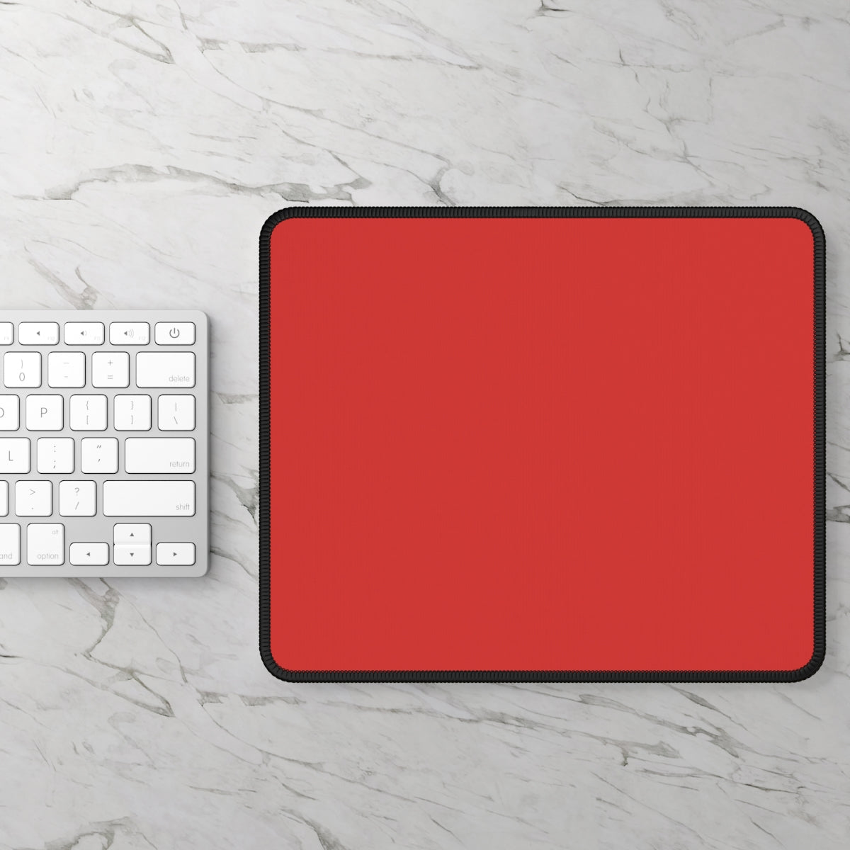 Red Gaming Mouse Pad - Desk Cookies