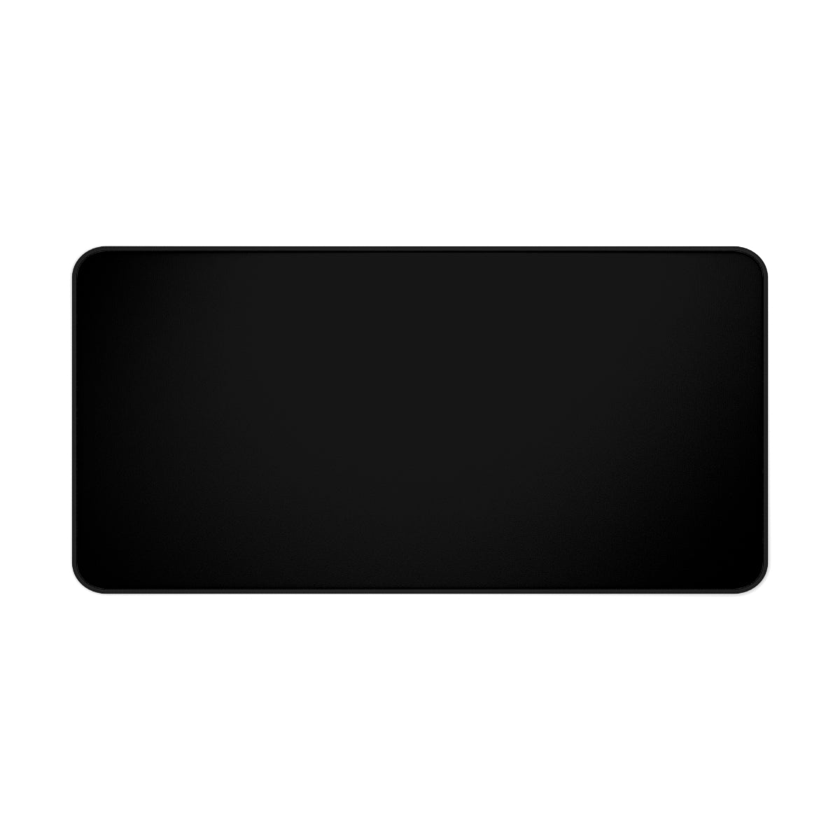 Black Desk Mat - Desk Cookies