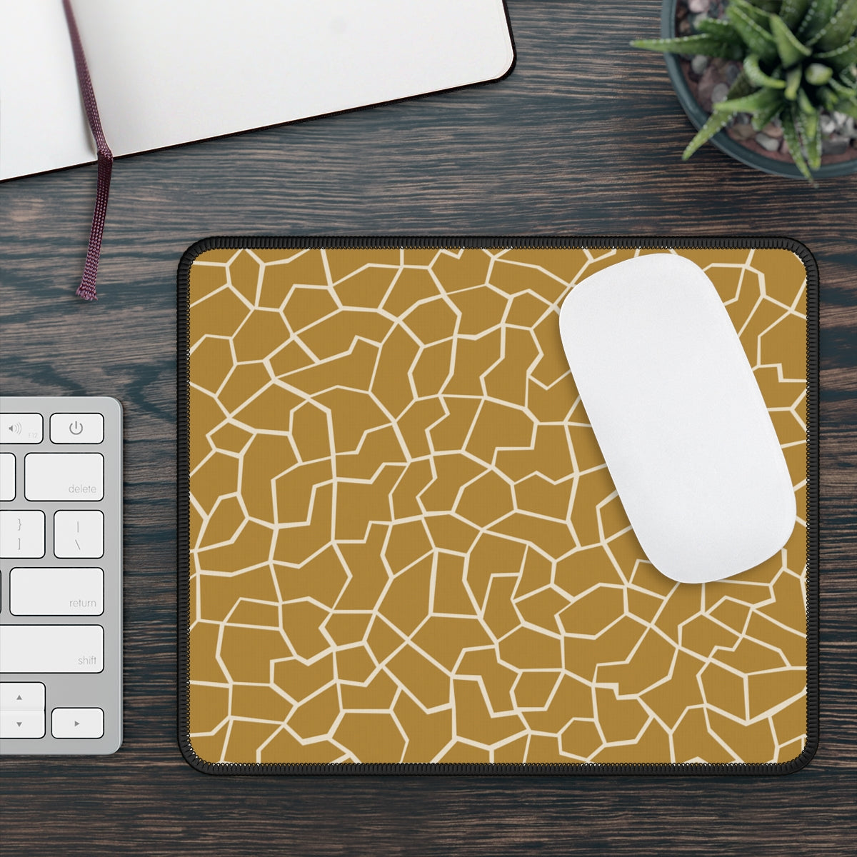 Giraffe Pattern Gaming Mouse Pad - Desk Cookies