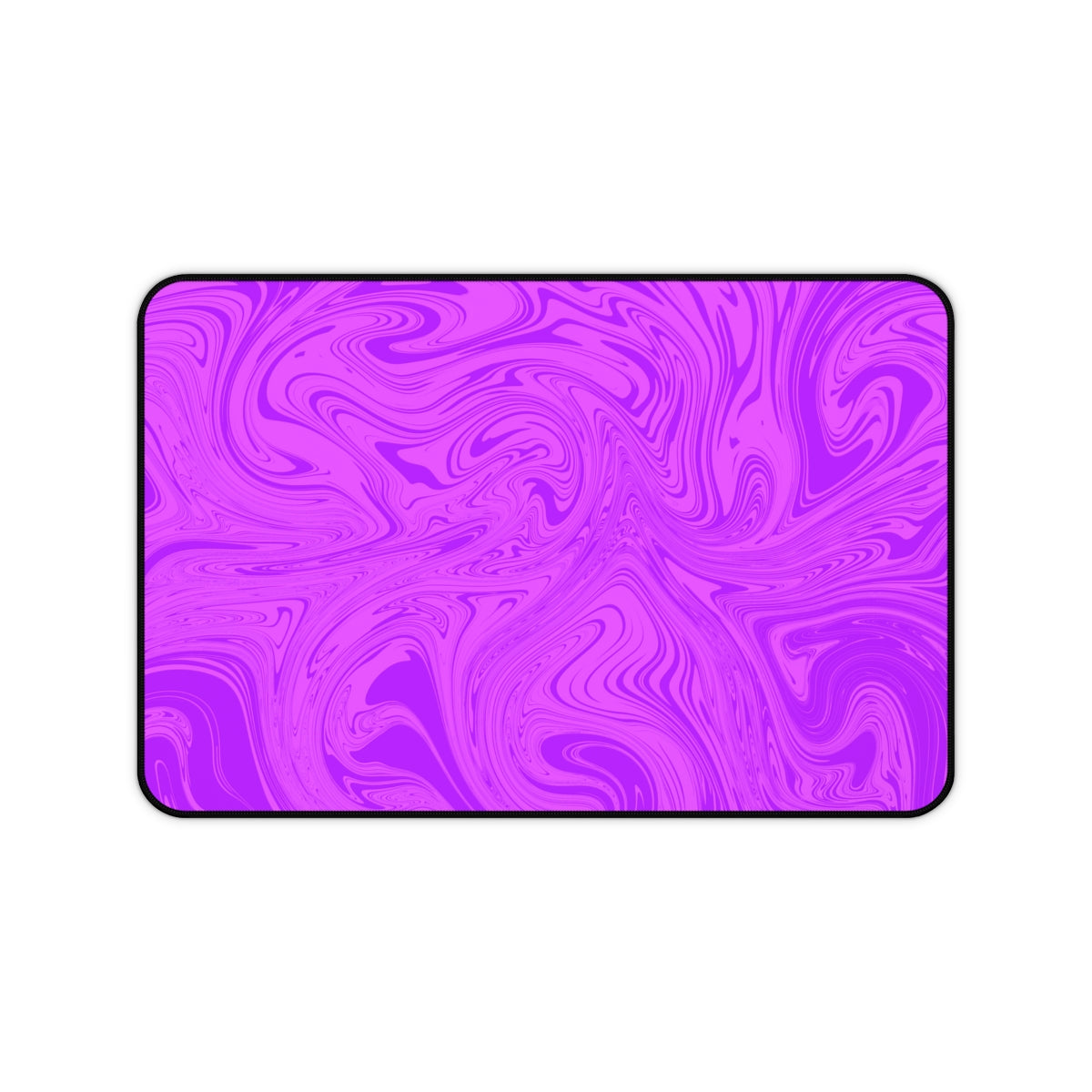 Purple Swirl Desk Mat - Desk Cookies