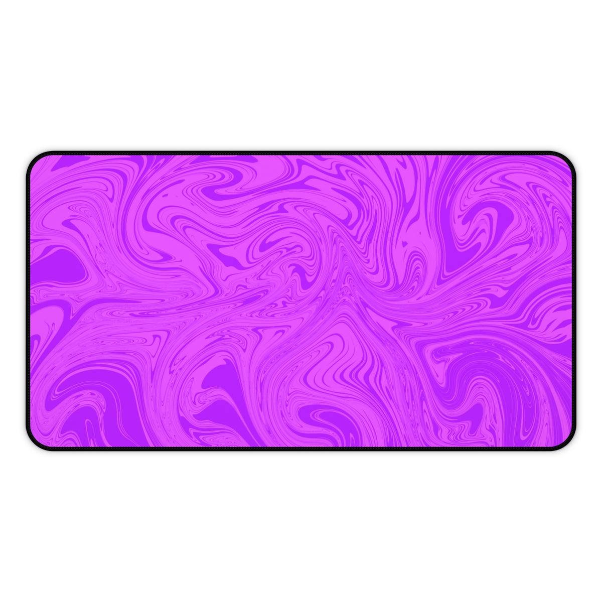 Purple Swirl Desk Mat - Desk Cookies