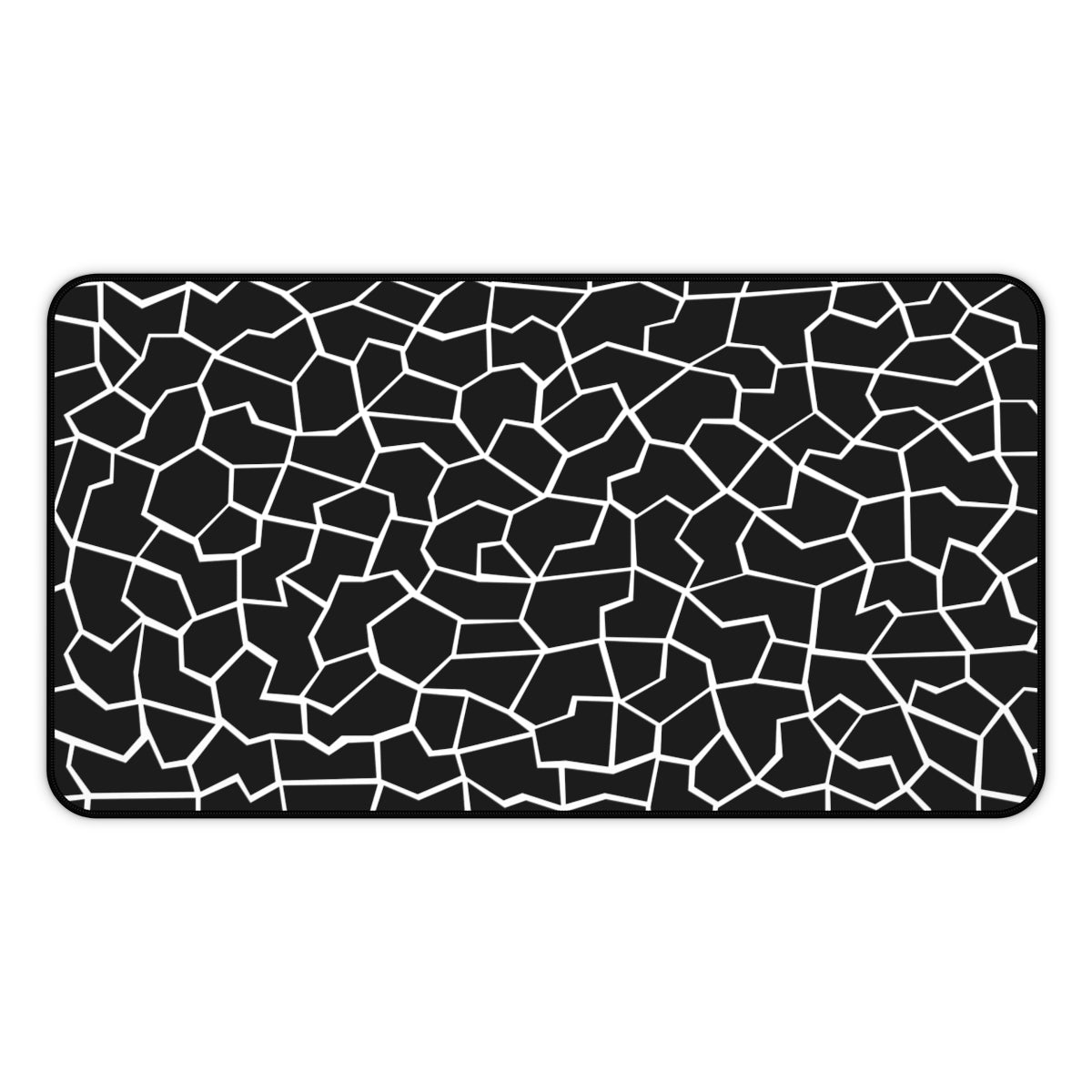 Black & White Giraffe Pattern Desk Mat - Desk Cookies