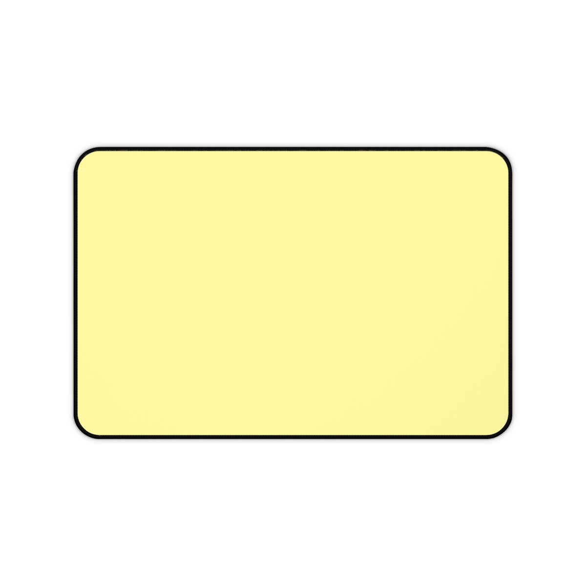 Pastel Yellow Desk Mat - Desk Cookies
