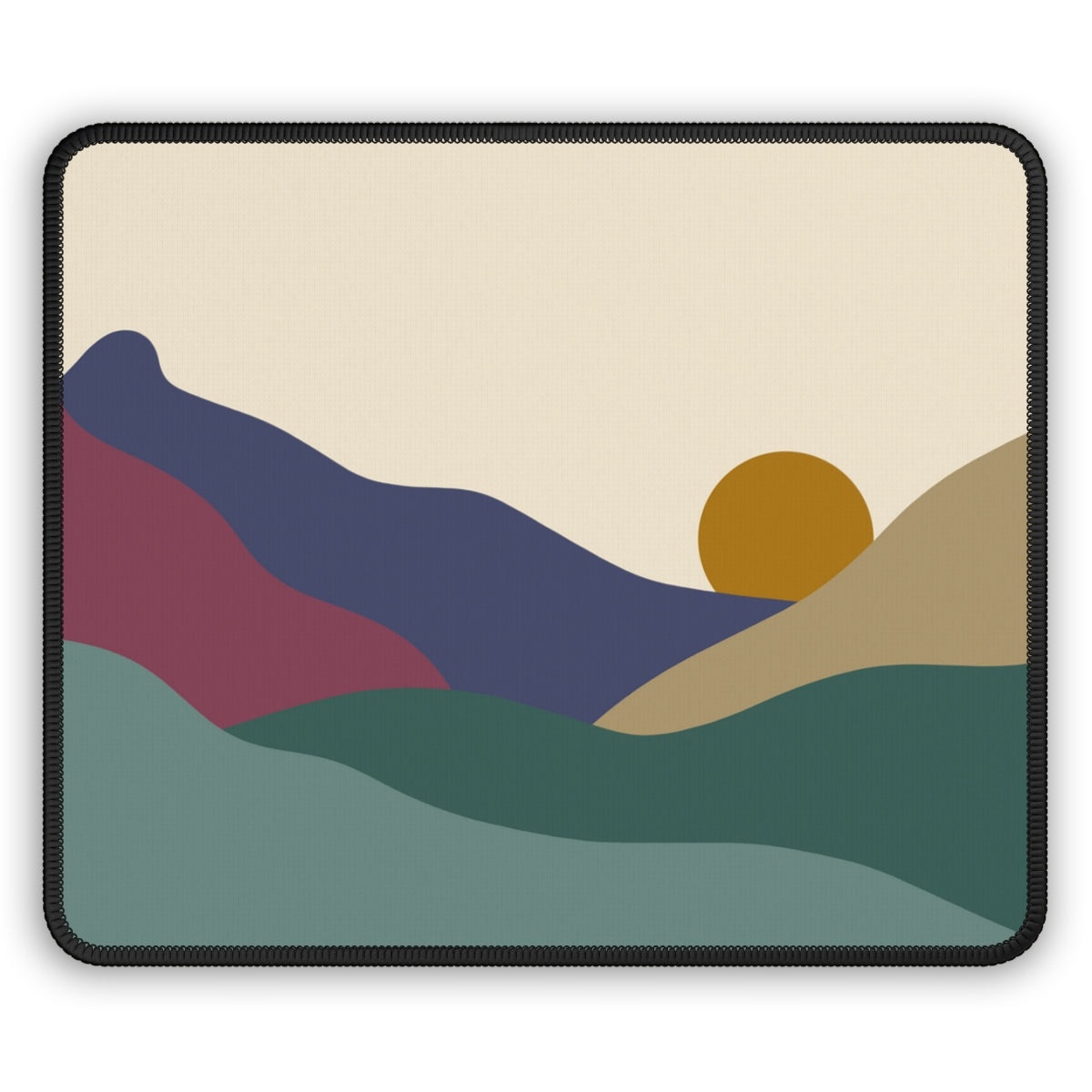 Boho Mountains Gaming Mouse Pad - Desk Cookies