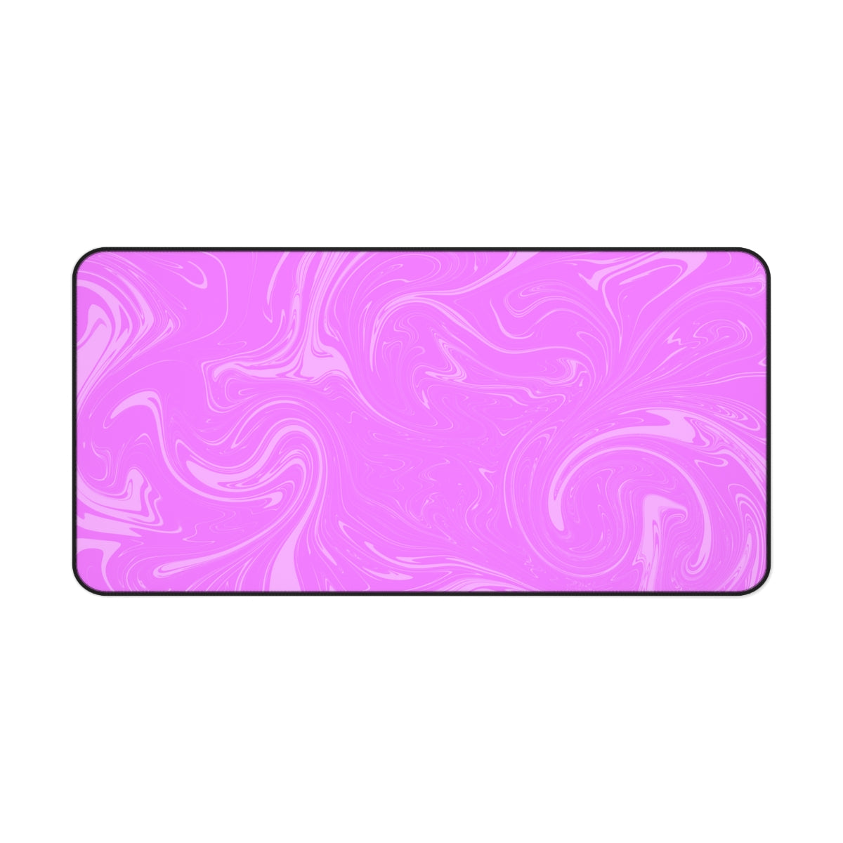 Pink Swirl Desk Mat - Desk Cookies