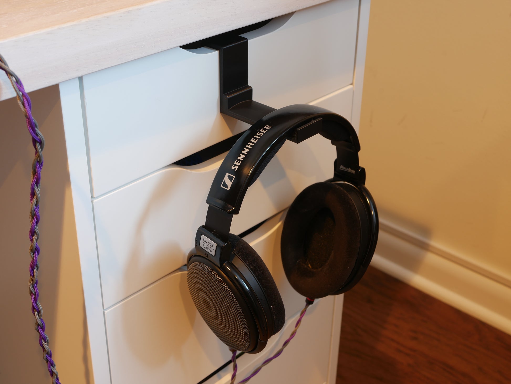 Wooden Hand Headset Hanger Ikea LÅNESPELARE Accessories Stand IKEA