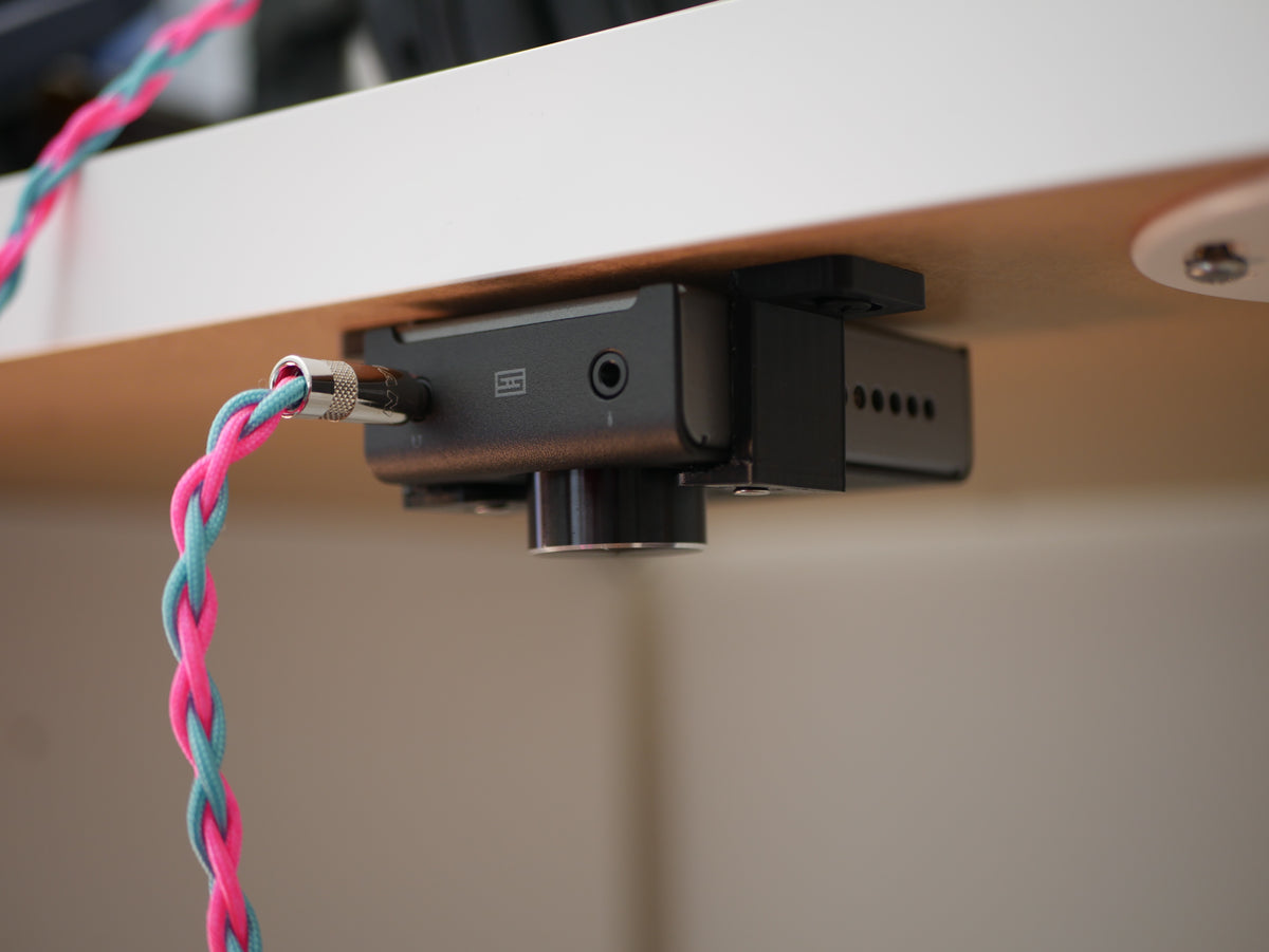 Schiit Fulla 2/3 DAC/Amp Under-Desk Face Down Mount - Desk Cookies