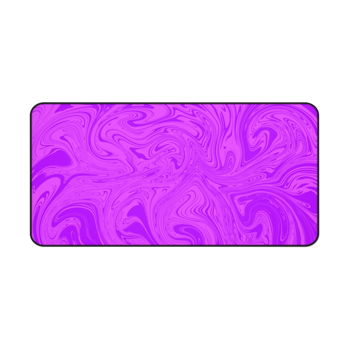 Purple Swirl Desk Mat - Desk Cookies