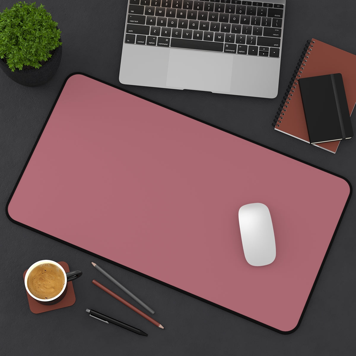 Rose Gold Desk Mat - Desk Cookies