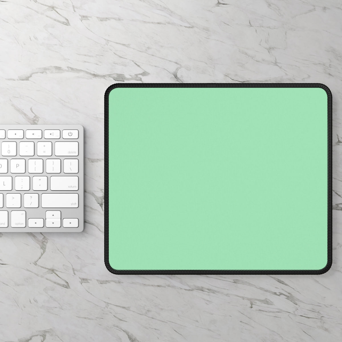 Mint Green Gaming Mouse Pad - Desk Cookies