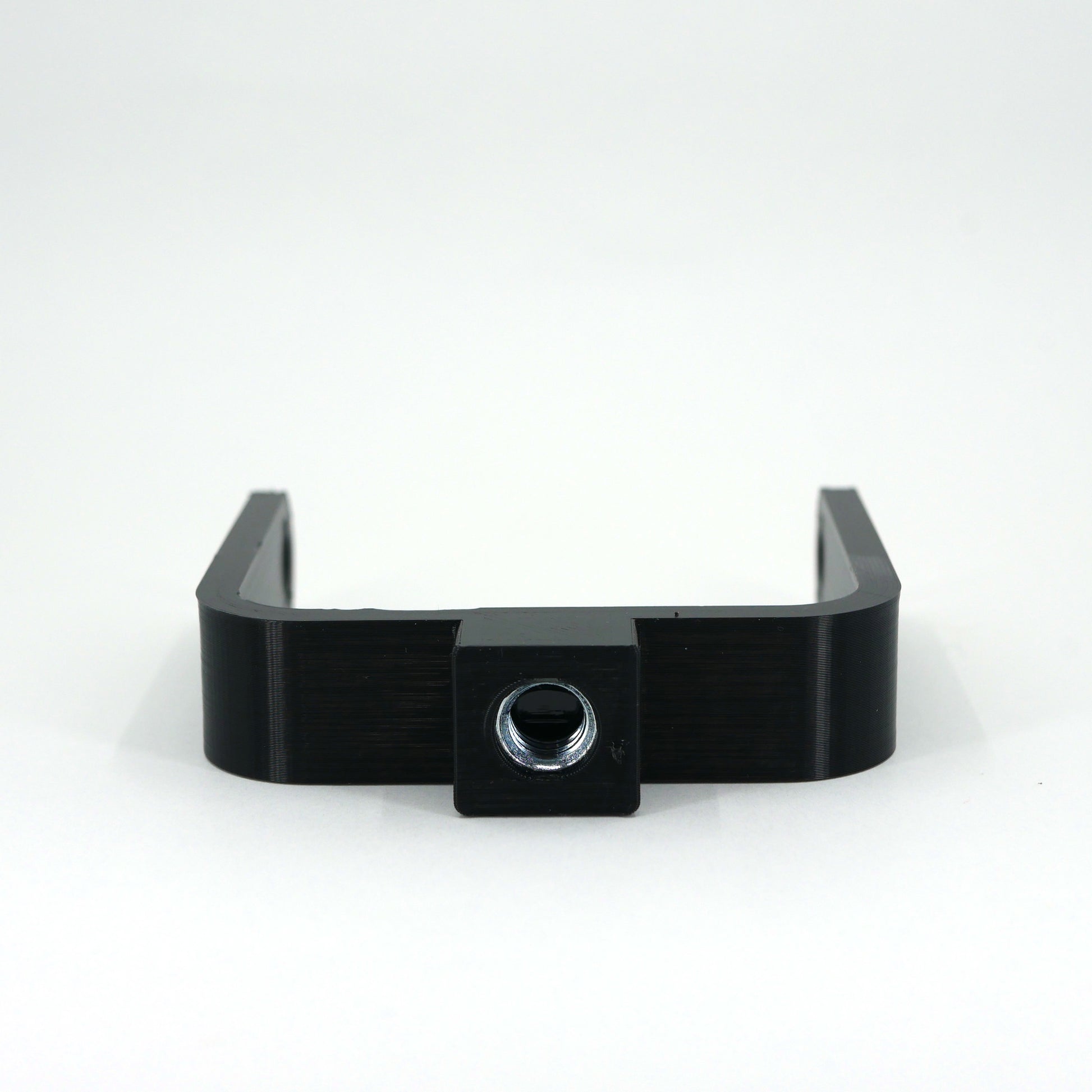The back of a black microphone mount for the FIFINE K690 microphone.